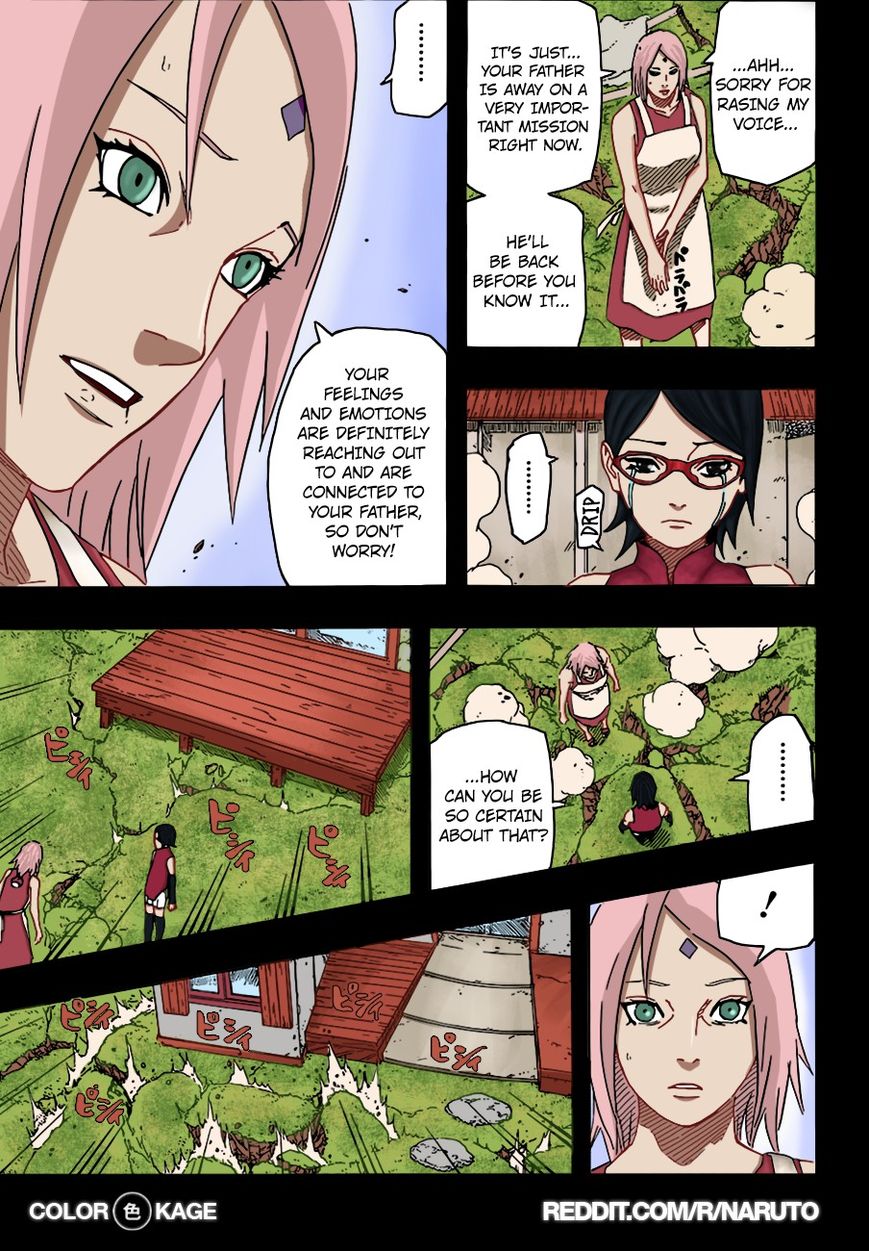 Naruto Gaiden: The Seventh Hokage Chapter 1.1 page 20 - Chapter 1.1 : Uchiha Sarada(Full Color Version)
