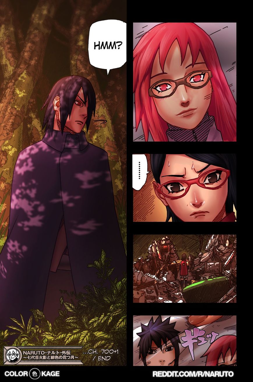 Naruto Gaiden: The Seventh Hokage Chapter 1.1 page 24 - Chapter 1.1 : Uchiha Sarada(Full Color Version)