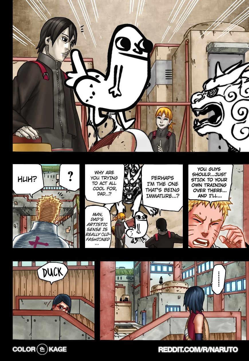 Naruto Gaiden: The Seventh Hokage Chapter 1.1 page 26 - Chapter 1.1 : Uchiha Sarada(Full Color Version)