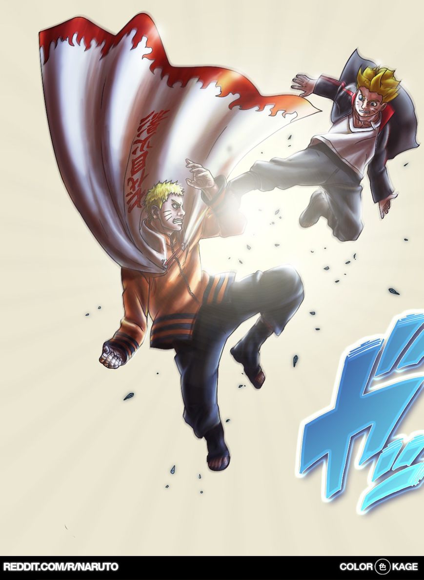 Naruto Gaiden: The Seventh Hokage Chapter 1.1 page 9 - Chapter 1.1 : Uchiha Sarada(Full Color Version)