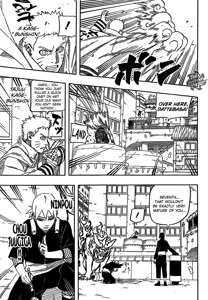 Naruto Gaiden: The Seventh Hokage Chapter 1 page 11 - Chapter 1 : Uchiha Sarada