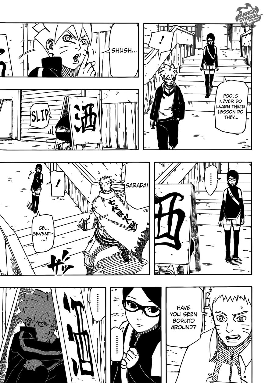 Naruto Gaiden: The Seventh Hokage Chapter 1 page 13 - Chapter 1 : Uchiha Sarada