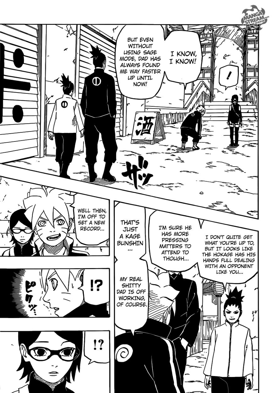 Naruto Gaiden: The Seventh Hokage Chapter 1 page 15 - Chapter 1 : Uchiha Sarada