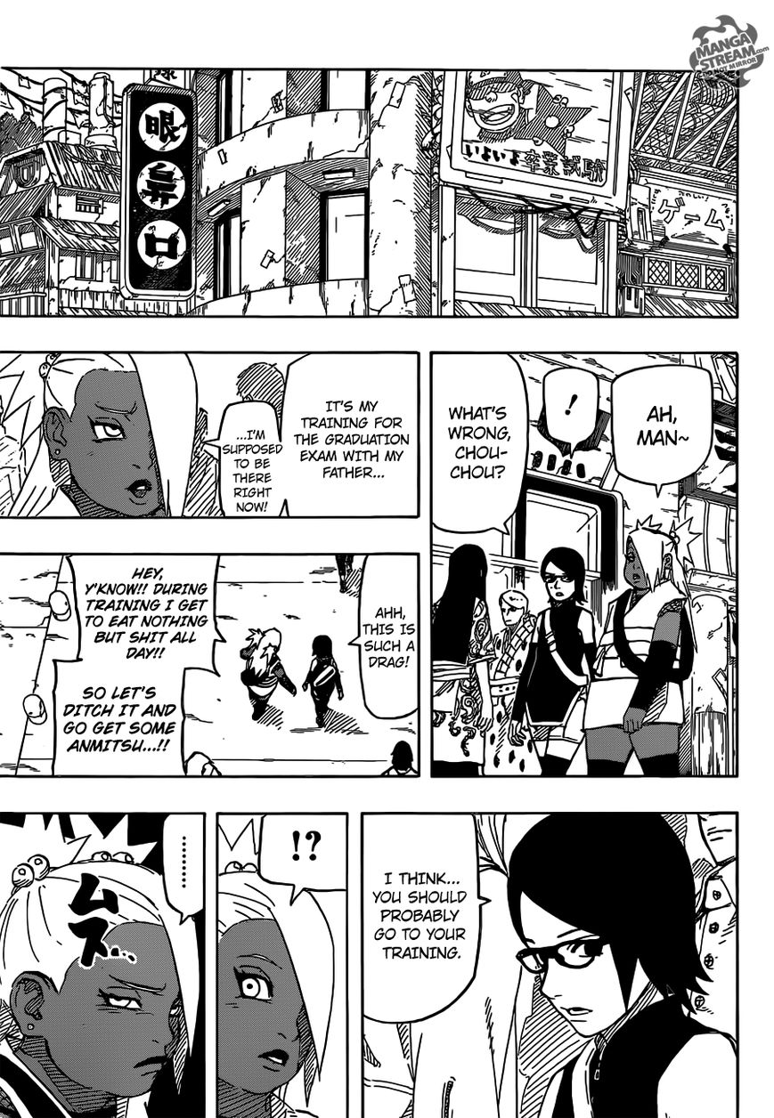 Naruto Gaiden: The Seventh Hokage Chapter 1 page 7 - Chapter 1 : Uchiha Sarada