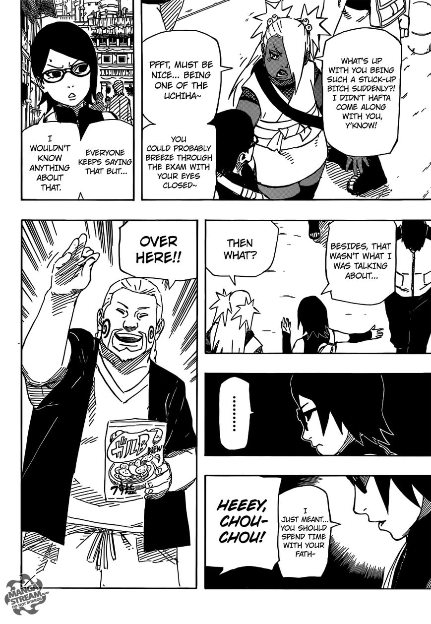 Naruto Gaiden: The Seventh Hokage Chapter 1 page 8 - Chapter 1 : Uchiha Sarada