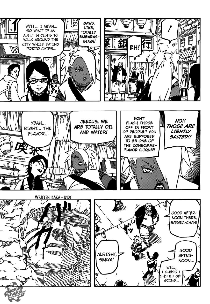 Naruto Gaiden: The Seventh Hokage Chapter 1 page 9 - Chapter 1 : Uchiha Sarada