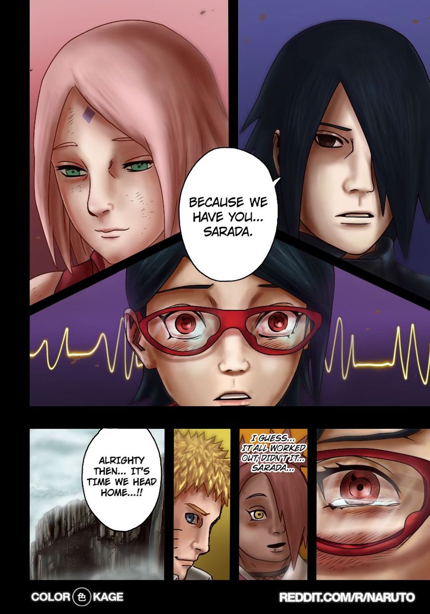 Naruto Gaiden: The Seventh Hokage Chapter 10.1 page 10 - Chapter 10.1 : Projected Into These Eyes (Full Color Version)