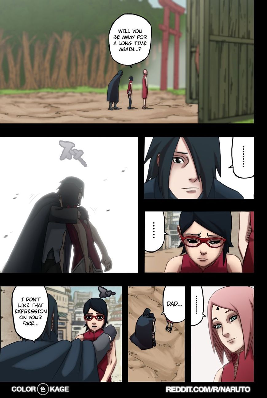 Naruto Gaiden: The Seventh Hokage Chapter 10.1 page 15 - Chapter 10.1 : Projected Into These Eyes (Full Color Version)