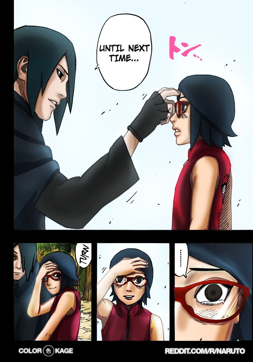 Naruto Gaiden: The Seventh Hokage Chapter 10.1 page 16 - Chapter 10.1 : Projected Into These Eyes (Full Color Version)