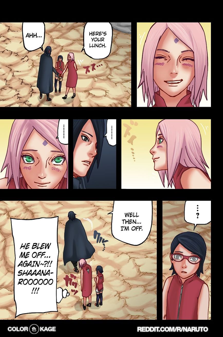 Naruto Gaiden: The Seventh Hokage Chapter 10.1 page 17 - Chapter 10.1 : Projected Into These Eyes (Full Color Version)