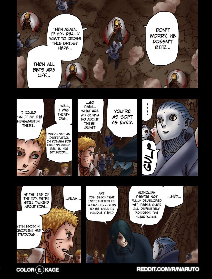 Naruto Gaiden: The Seventh Hokage Chapter 10.1 page 6 - Chapter 10.1 : Projected Into These Eyes (Full Color Version)