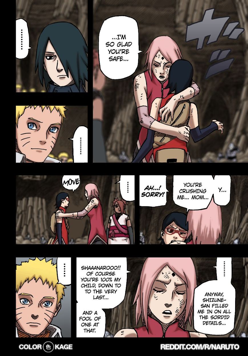 Naruto Gaiden: The Seventh Hokage Chapter 10.1 page 8 - Chapter 10.1 : Projected Into These Eyes (Full Color Version)