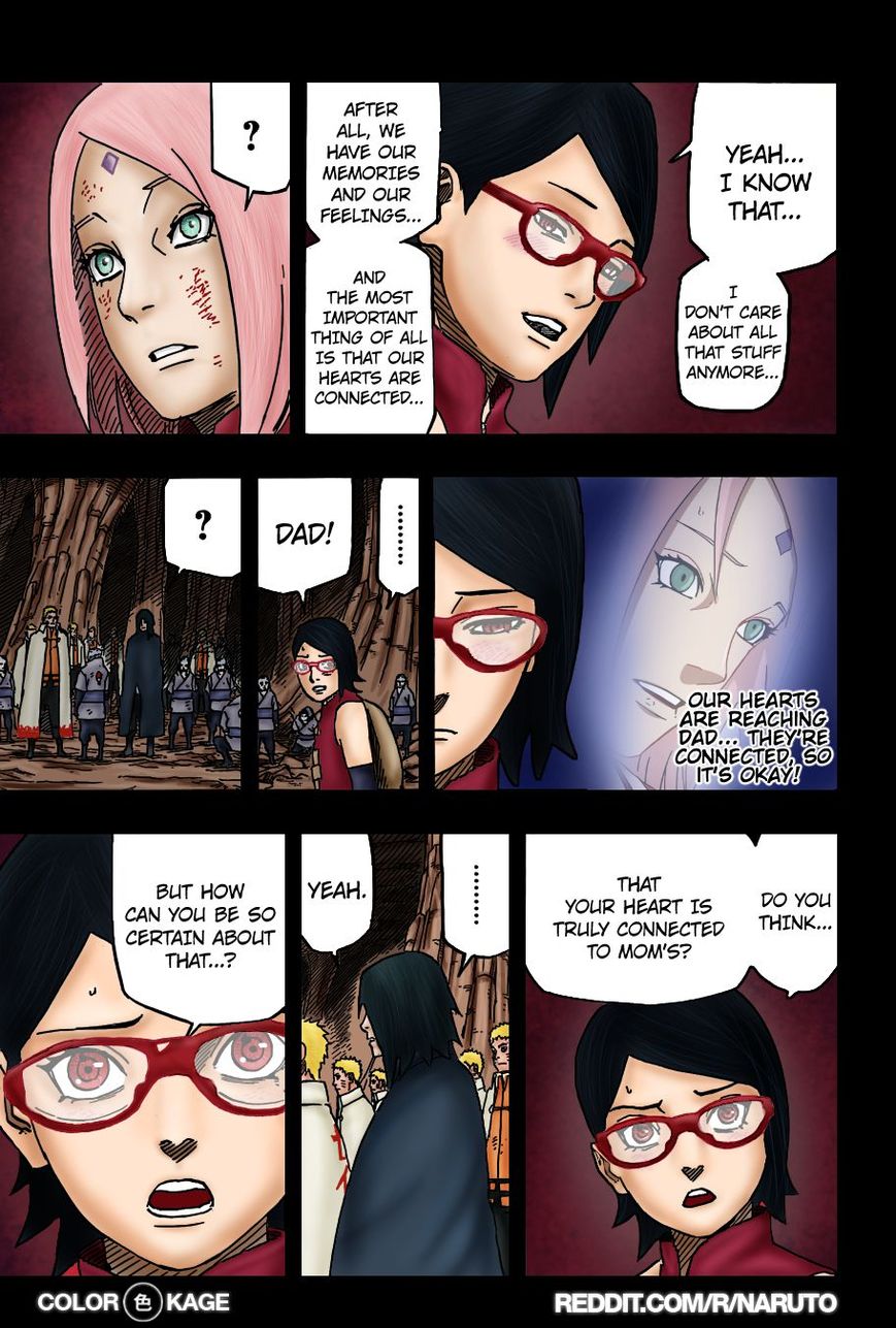Naruto Gaiden: The Seventh Hokage Chapter 10.1 page 9 - Chapter 10.1 : Projected Into These Eyes (Full Color Version)
