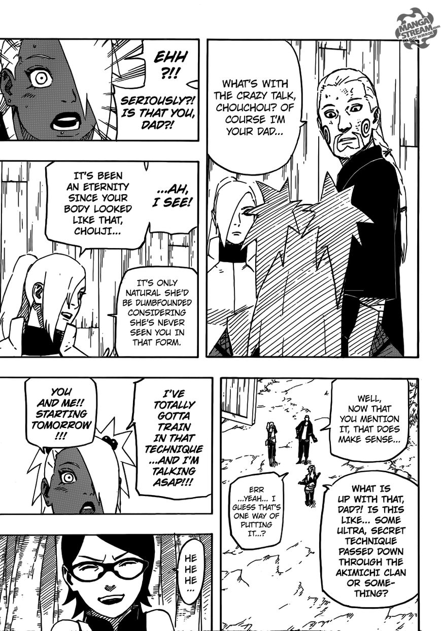 Naruto Gaiden: The Seventh Hokage Chapter 10 page 14 - Chapter 10 : Projected Into These Eyes