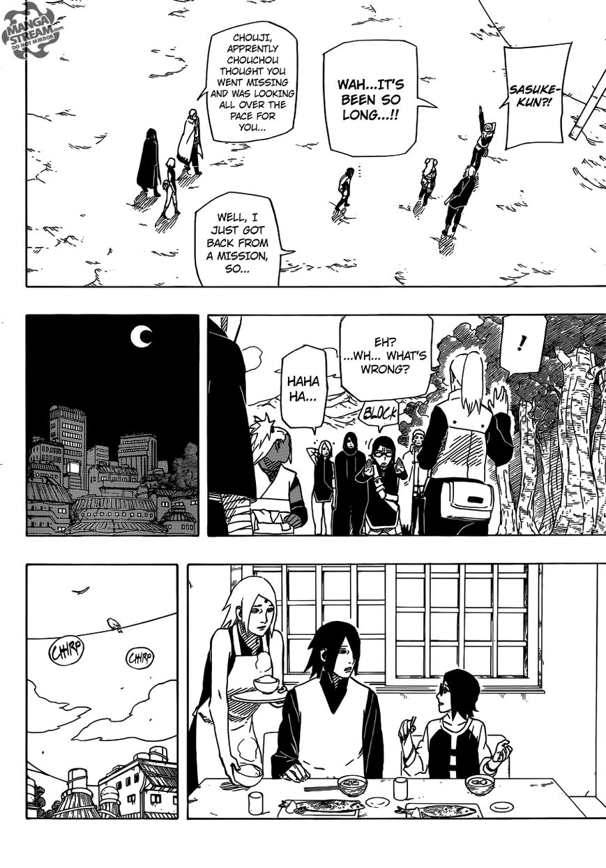 Naruto Gaiden: The Seventh Hokage Chapter 10 page 15 - Chapter 10 : Projected Into These Eyes