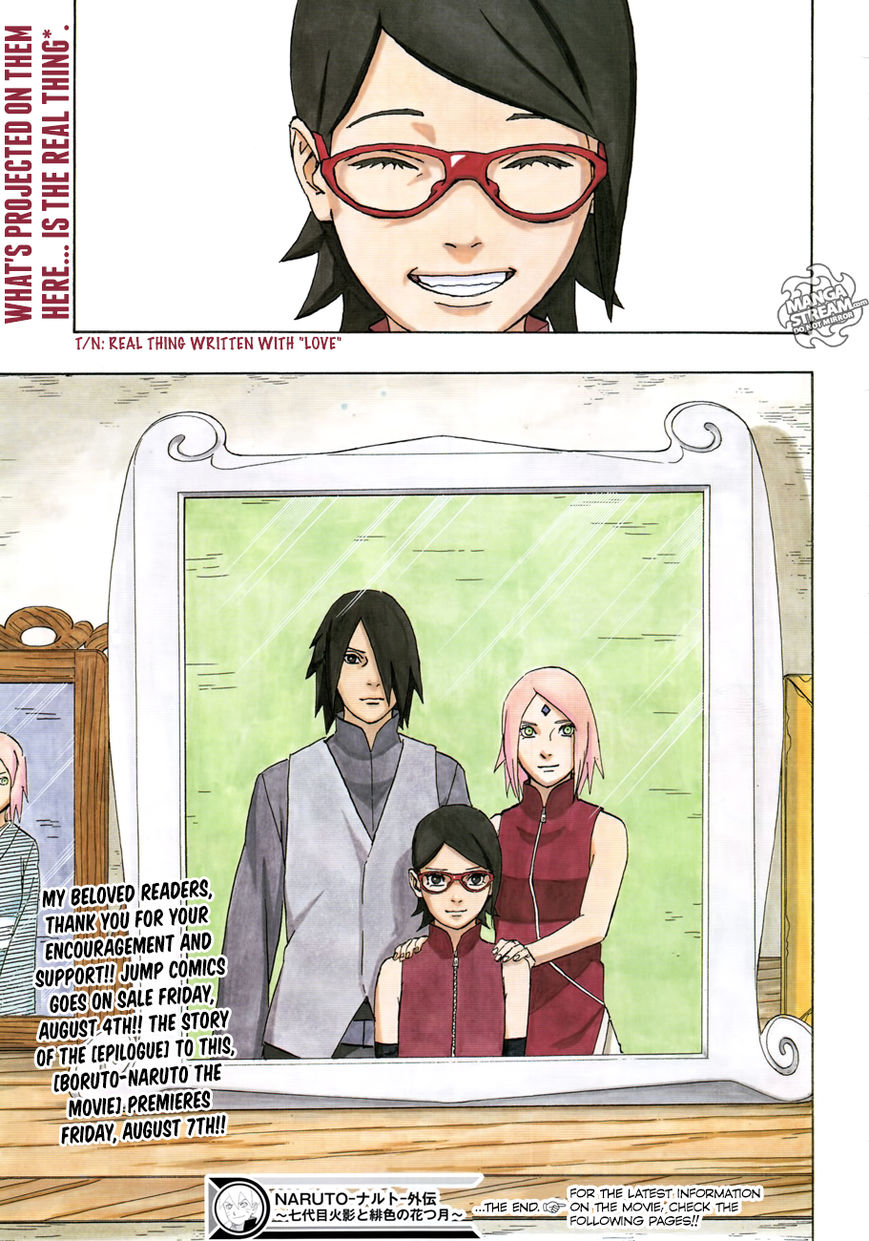 Naruto Gaiden: The Seventh Hokage Chapter 10 page 22 - Chapter 10 : Projected Into These Eyes