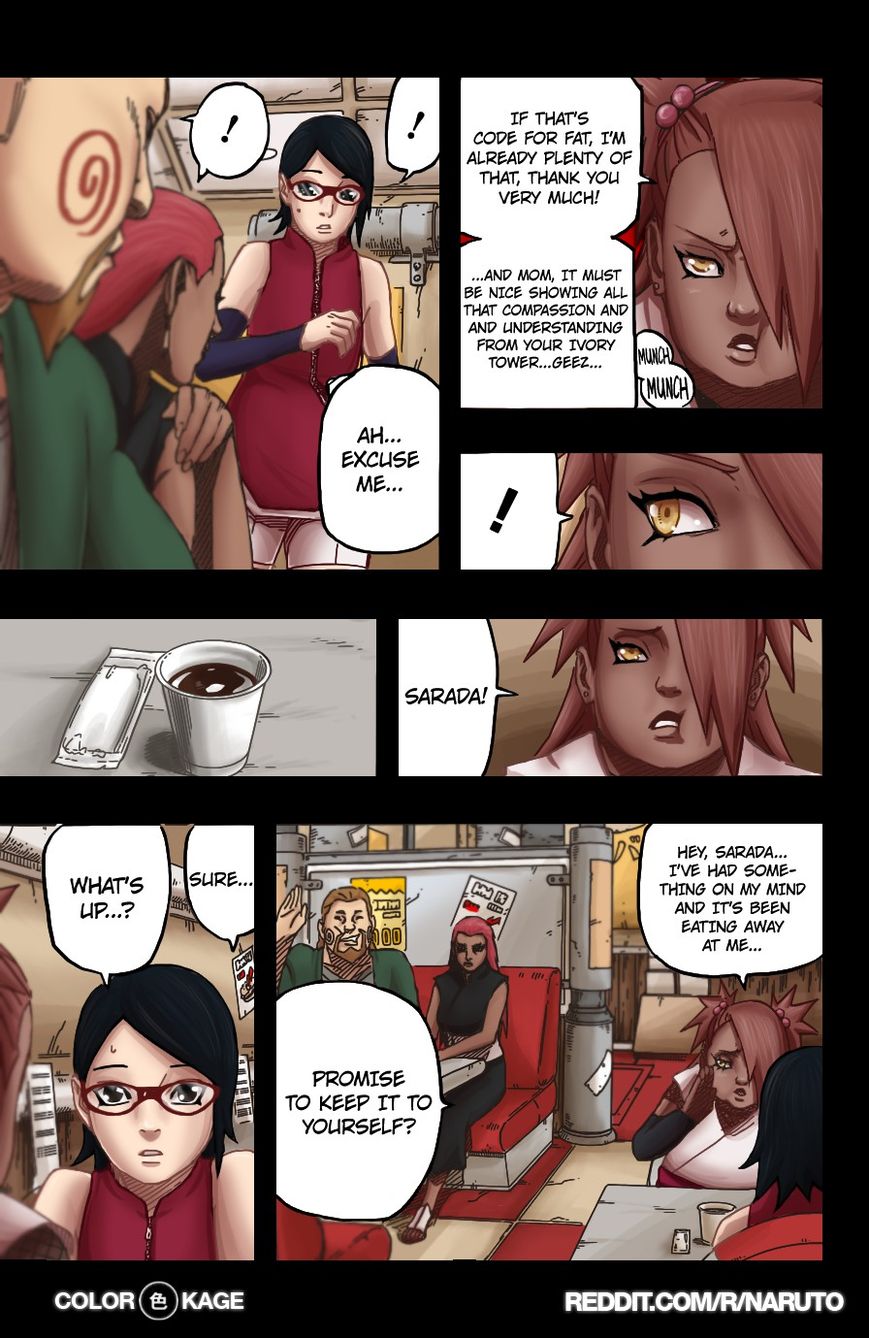 Naruto Gaiden: The Seventh Hokage Chapter 2.1 page 10 - Chapter 2.1 : The Boy With The Sharingan...!!(Full Color Version)