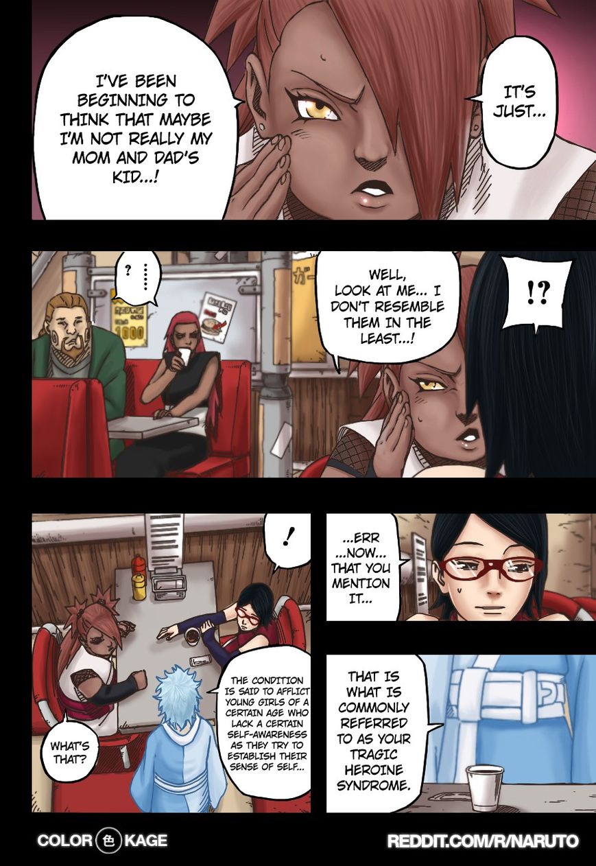 Naruto Gaiden: The Seventh Hokage Chapter 2.1 page 11 - Chapter 2.1 : The Boy With The Sharingan...!!(Full Color Version)