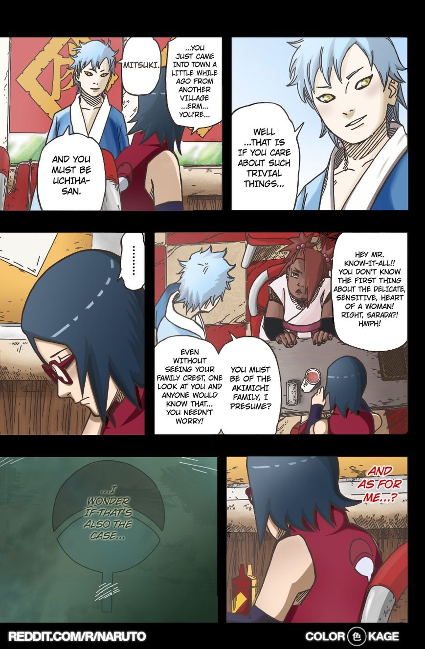 Naruto Gaiden: The Seventh Hokage Chapter 2.1 page 12 - Chapter 2.1 : The Boy With The Sharingan...!!(Full Color Version)