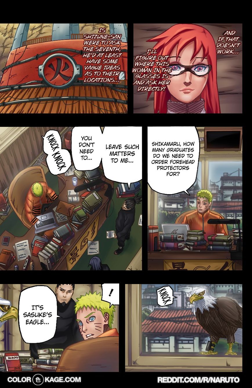 Naruto Gaiden: The Seventh Hokage Chapter 2.1 page 16 - Chapter 2.1 : The Boy With The Sharingan...!!(Full Color Version)