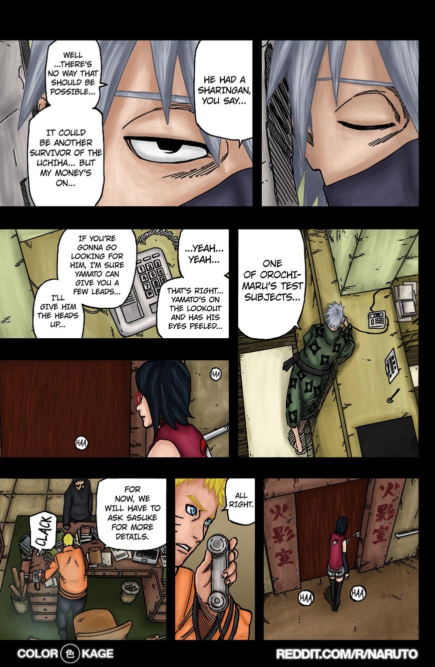 Naruto Gaiden: The Seventh Hokage Chapter 2.1 page 18 - Chapter 2.1 : The Boy With The Sharingan...!!(Full Color Version)