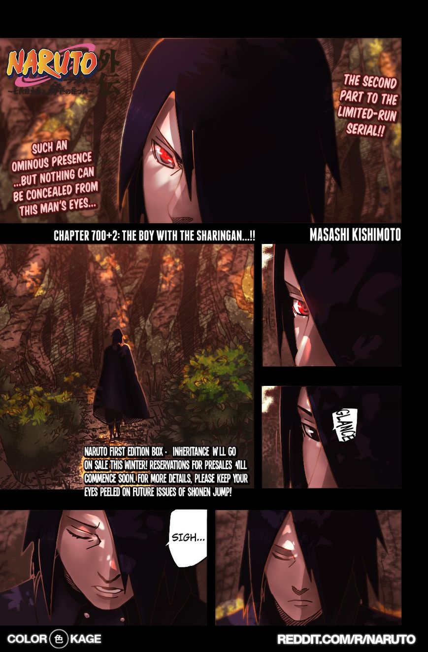 Naruto Gaiden: The Seventh Hokage Chapter 2.1 page 3 - Chapter 2.1 : The Boy With The Sharingan...!!(Full Color Version)