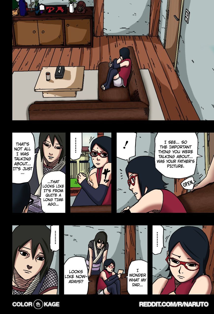 Naruto Gaiden: The Seventh Hokage Chapter 2.1 page 7 - Chapter 2.1 : The Boy With The Sharingan...!!(Full Color Version)