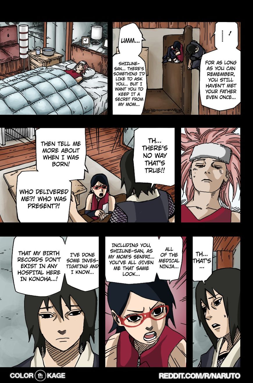 Naruto Gaiden: The Seventh Hokage Chapter 2.1 page 8 - Chapter 2.1 : The Boy With The Sharingan...!!(Full Color Version)