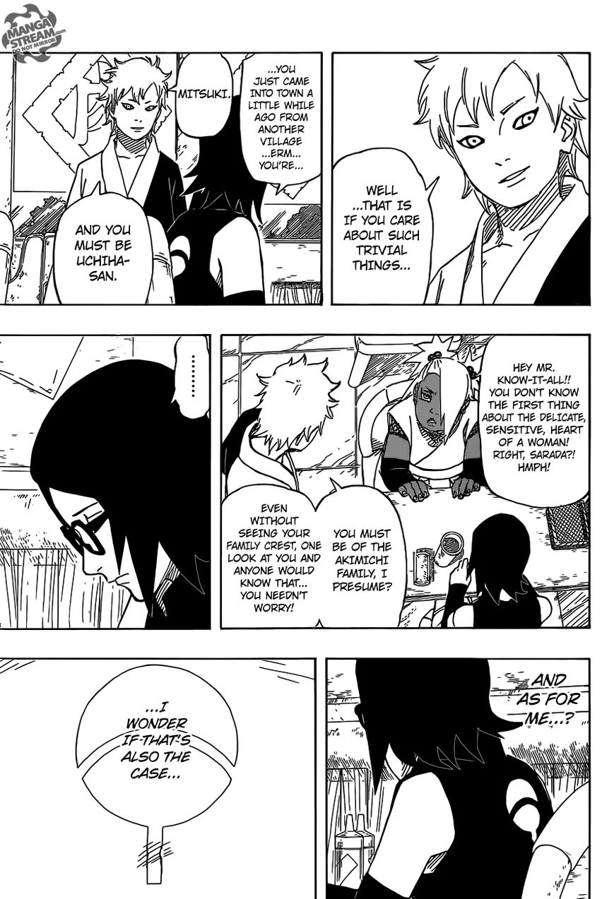 Naruto Gaiden: The Seventh Hokage Chapter 2 page 14 - Chapter 2 : The Boy With The Sharingan...!!(fixed)