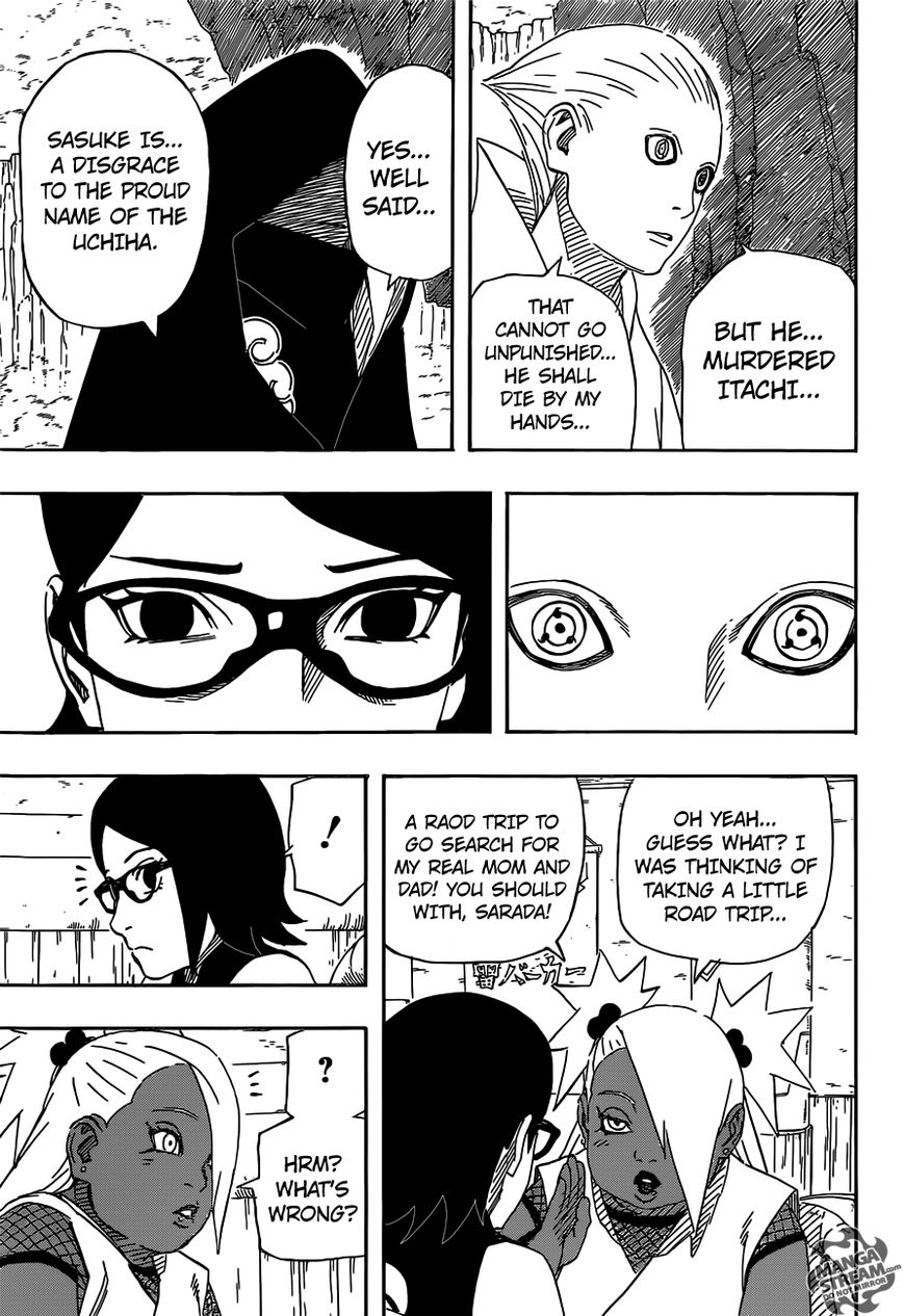 Naruto Gaiden: The Seventh Hokage Chapter 2 page 16 - Chapter 2 : The Boy With The Sharingan...!!(fixed)