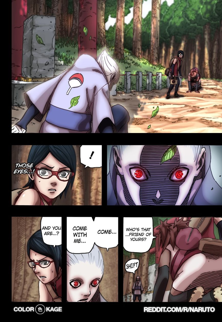 Naruto Gaiden: The Seventh Hokage Chapter 3.1 page 14 - Chapter 3.1 : Chance Meeting 1(Full Color Version)