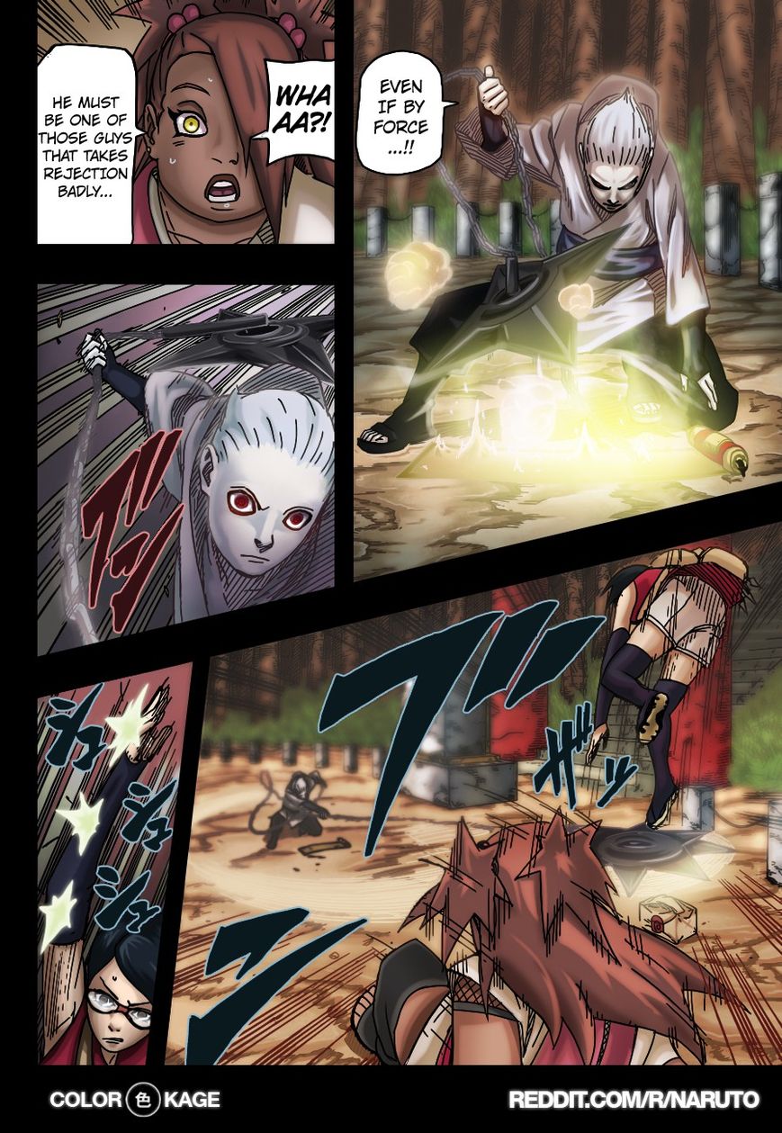 Naruto Gaiden: The Seventh Hokage Chapter 3.1 page 16 - Chapter 3.1 : Chance Meeting 1(Full Color Version)