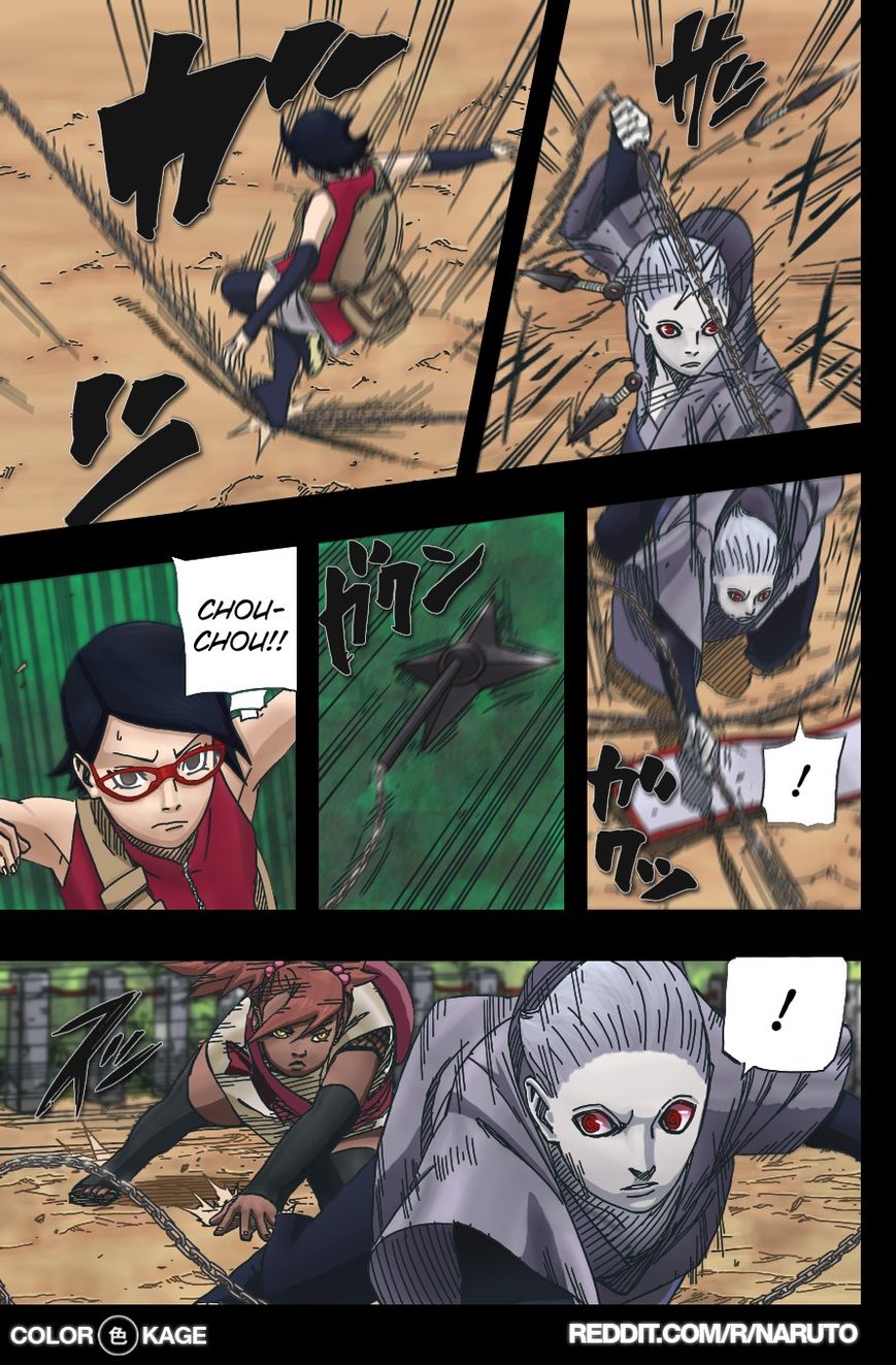 Naruto Gaiden: The Seventh Hokage Chapter 3.1 page 17 - Chapter 3.1 : Chance Meeting 1(Full Color Version)