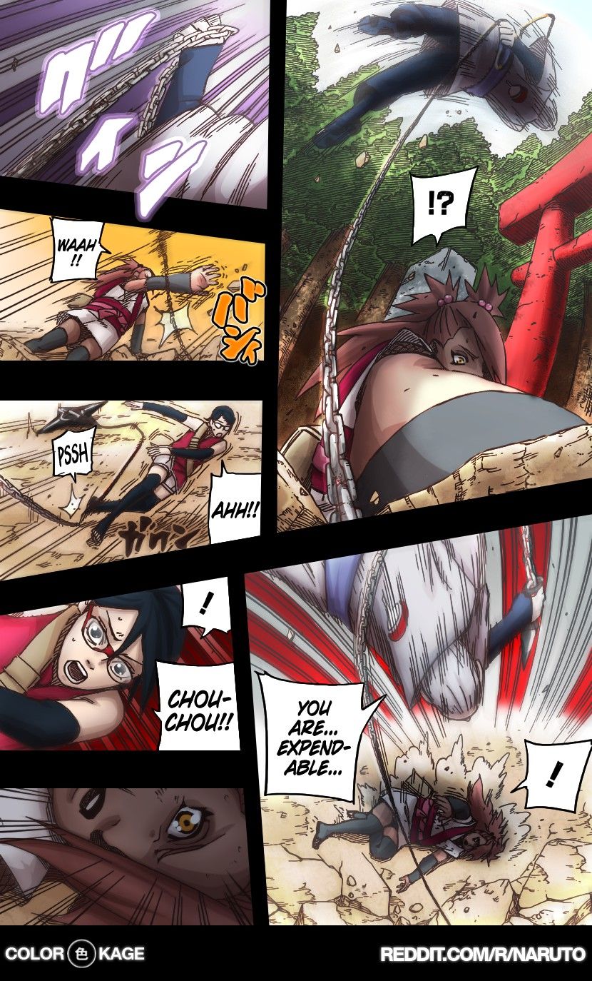 Naruto Gaiden: The Seventh Hokage Chapter 3.1 page 19 - Chapter 3.1 : Chance Meeting 1(Full Color Version)