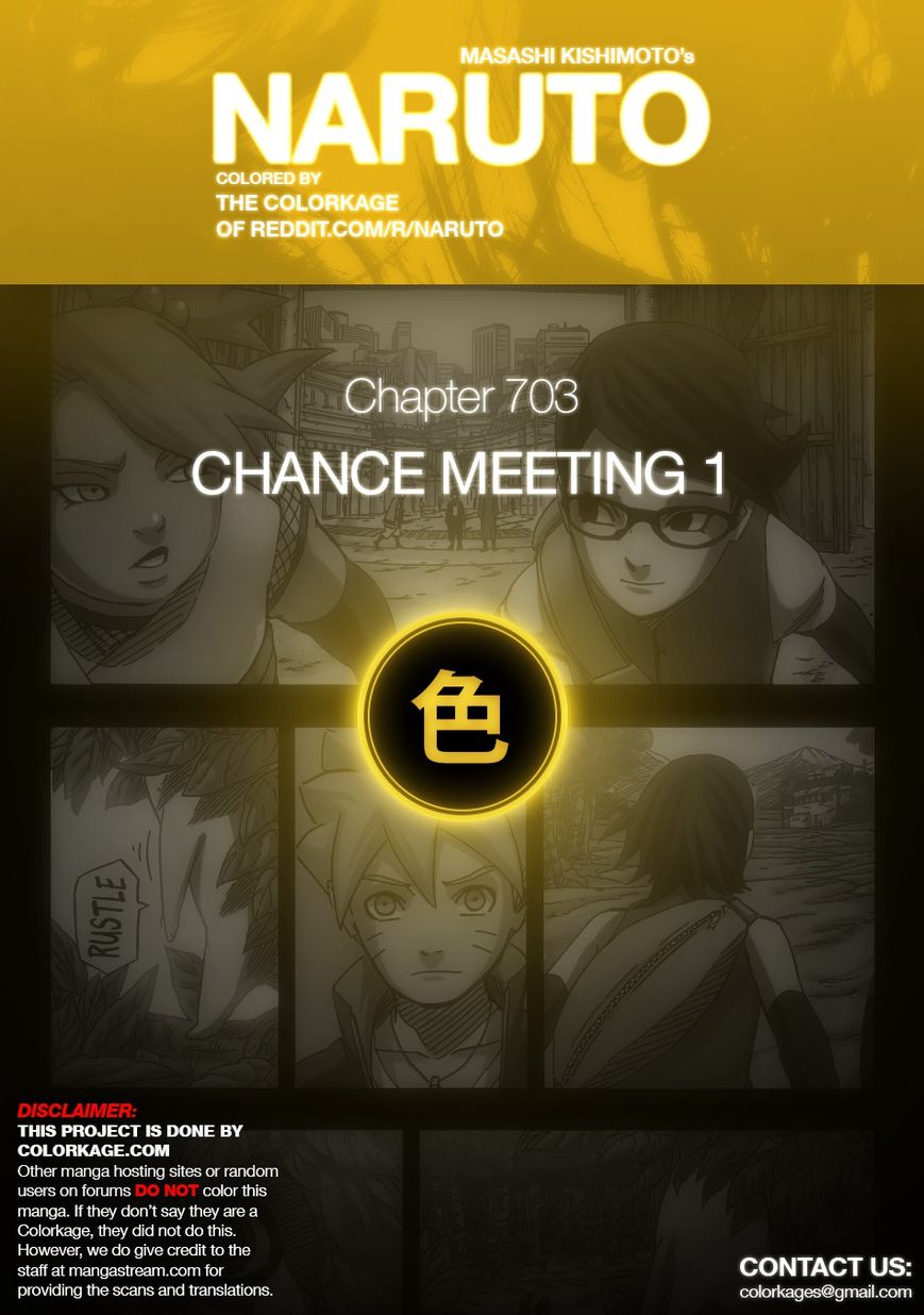 Naruto Gaiden: The Seventh Hokage Chapter 3.1 page 2 - Chapter 3.1 : Chance Meeting 1(Full Color Version)