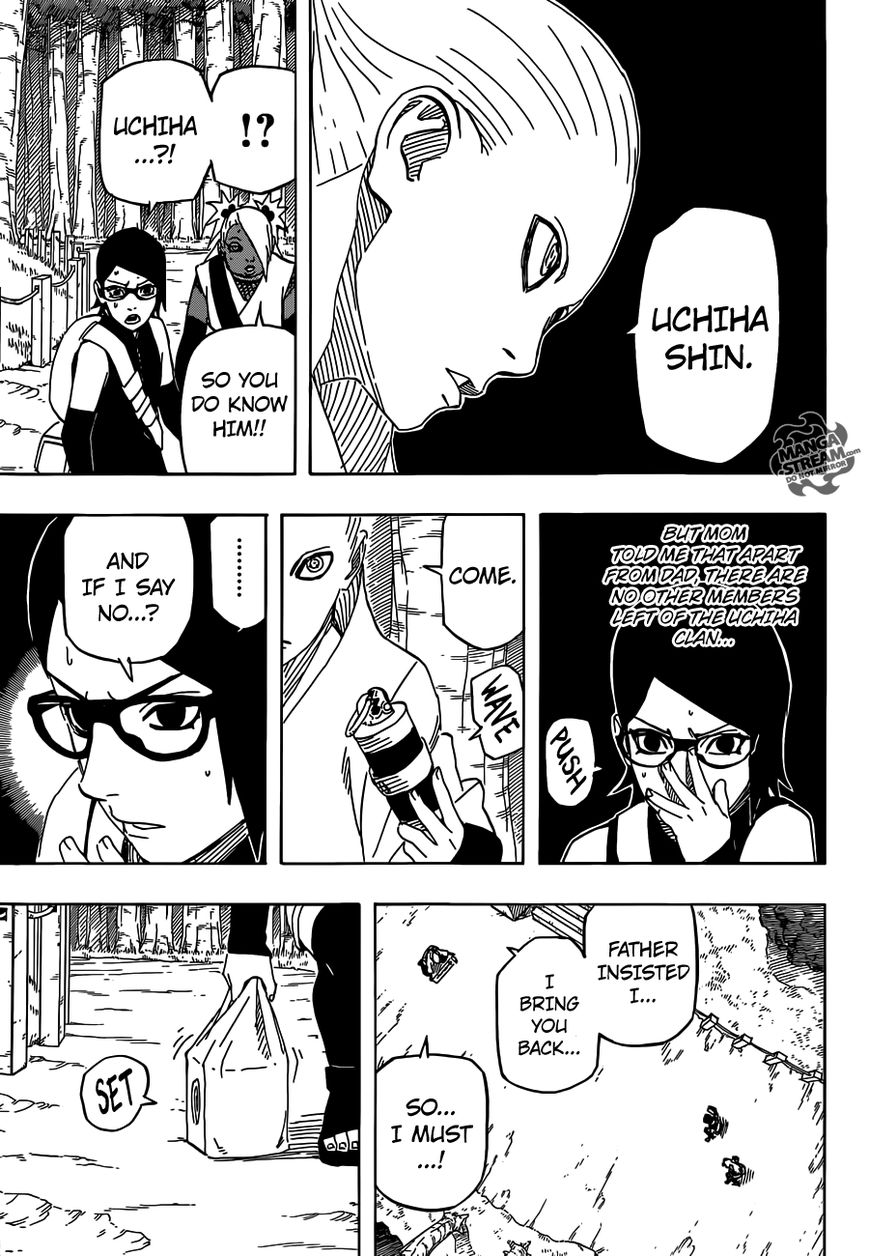 Naruto Gaiden: The Seventh Hokage Chapter 3 page 15 - Chapter 3 : Chance Meeting 1