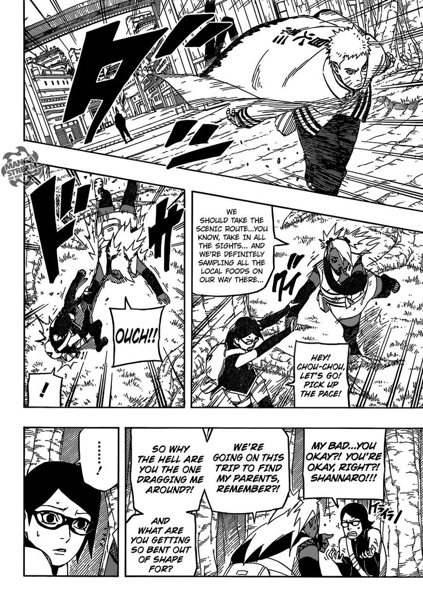 Naruto Gaiden: The Seventh Hokage Chapter 3 page 4 - Chapter 3 : Chance Meeting 1