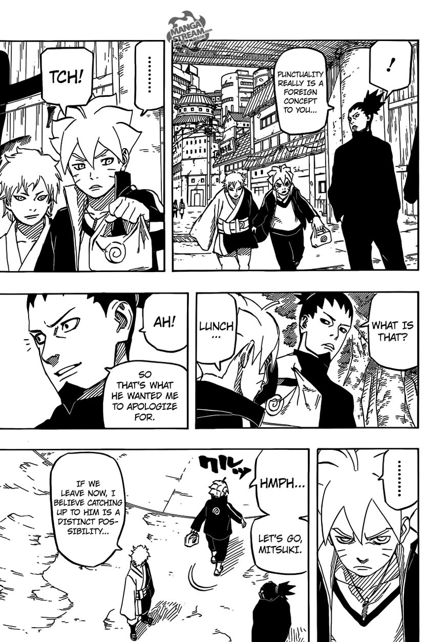 Naruto Gaiden: The Seventh Hokage Chapter 3 page 5 - Chapter 3 : Chance Meeting 1