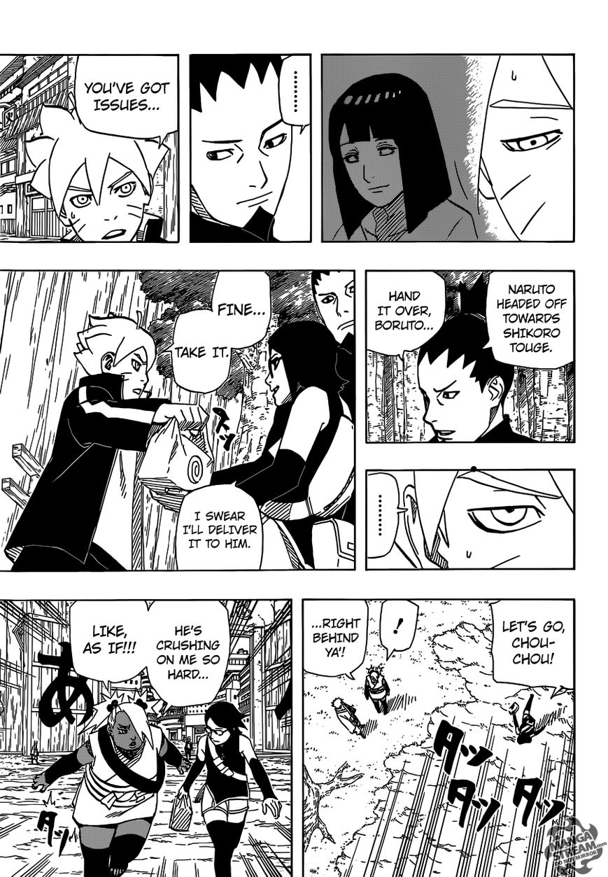 Naruto Gaiden: The Seventh Hokage Chapter 3 page 9 - Chapter 3 : Chance Meeting 1