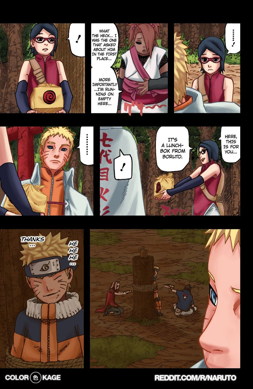 Naruto Gaiden: The Seventh Hokage Chapter 4.1 page 12 - Chapter 4.1 : Chance Meeting 2 (Full Color Version)