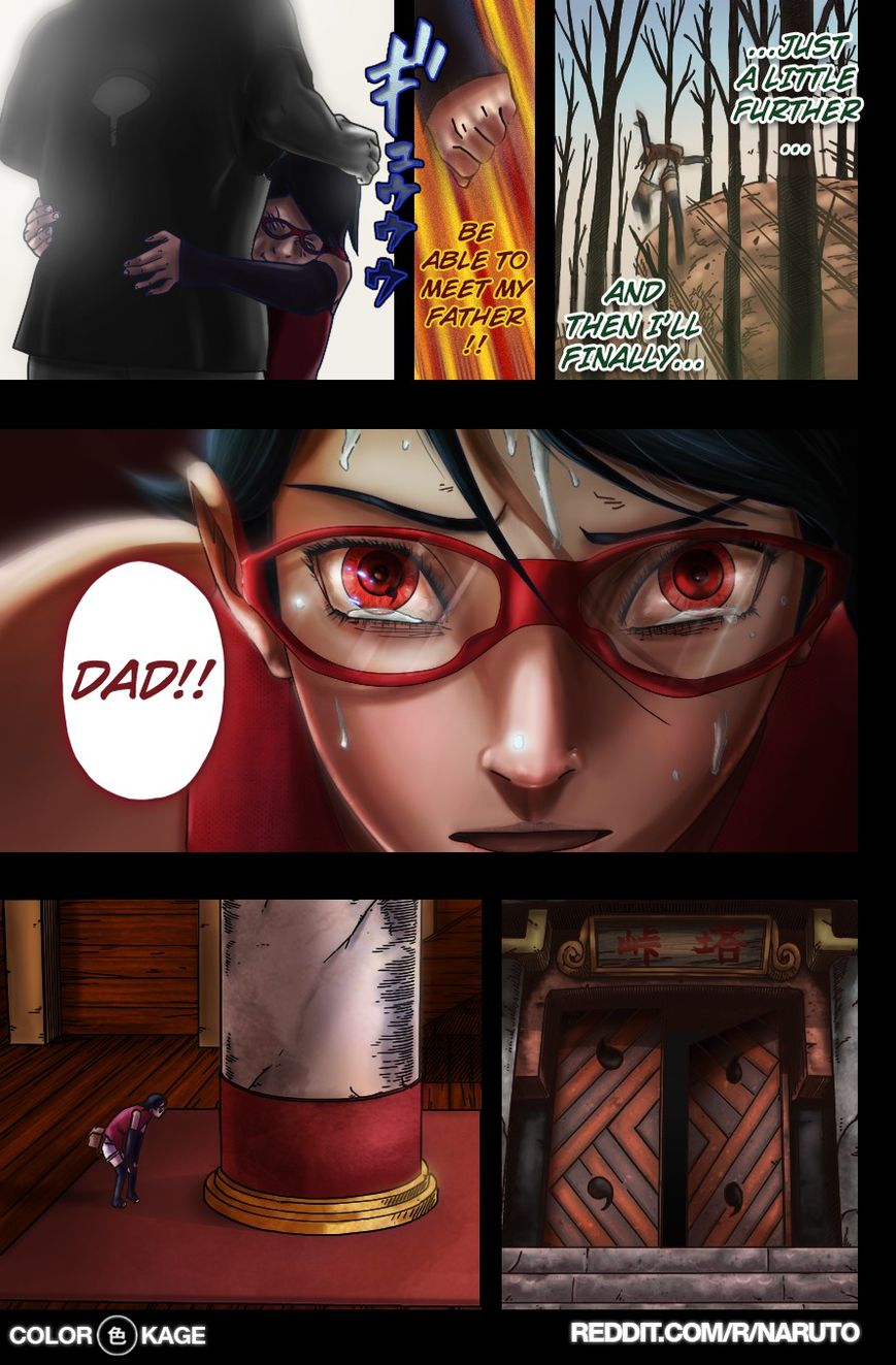 Naruto Gaiden: The Seventh Hokage Chapter 4.1 page 18 - Chapter 4.1 : Chance Meeting 2 (Full Color Version)