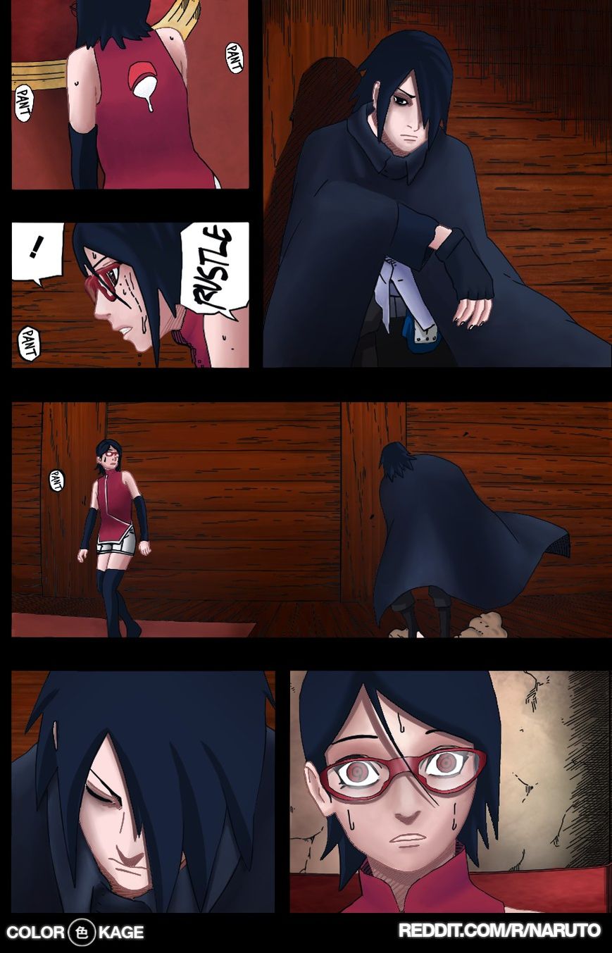 Naruto Gaiden: The Seventh Hokage Chapter 4.1 page 19 - Chapter 4.1 : Chance Meeting 2 (Full Color Version)