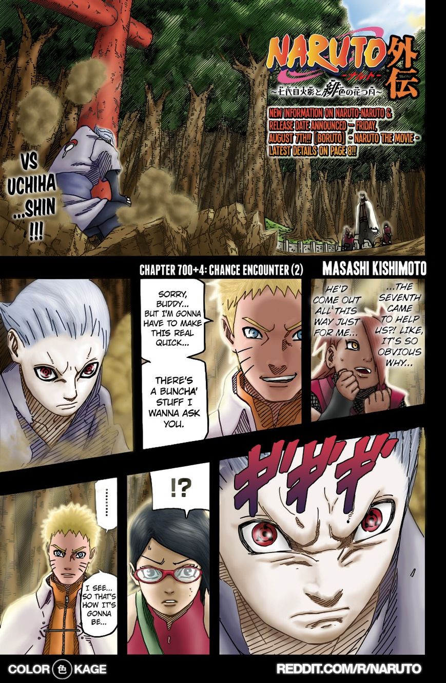 Naruto Gaiden: The Seventh Hokage Chapter 4.1 page 3 - Chapter 4.1 : Chance Meeting 2 (Full Color Version)