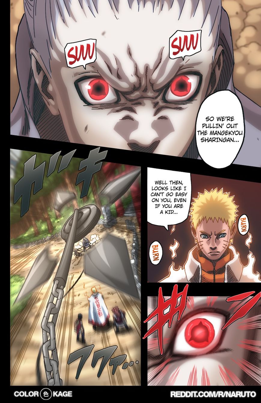 Naruto Gaiden: The Seventh Hokage Chapter 4.1 page 4 - Chapter 4.1 : Chance Meeting 2 (Full Color Version)
