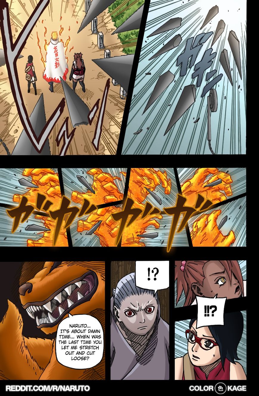 Naruto Gaiden: The Seventh Hokage Chapter 4.1 page 5 - Chapter 4.1 : Chance Meeting 2 (Full Color Version)