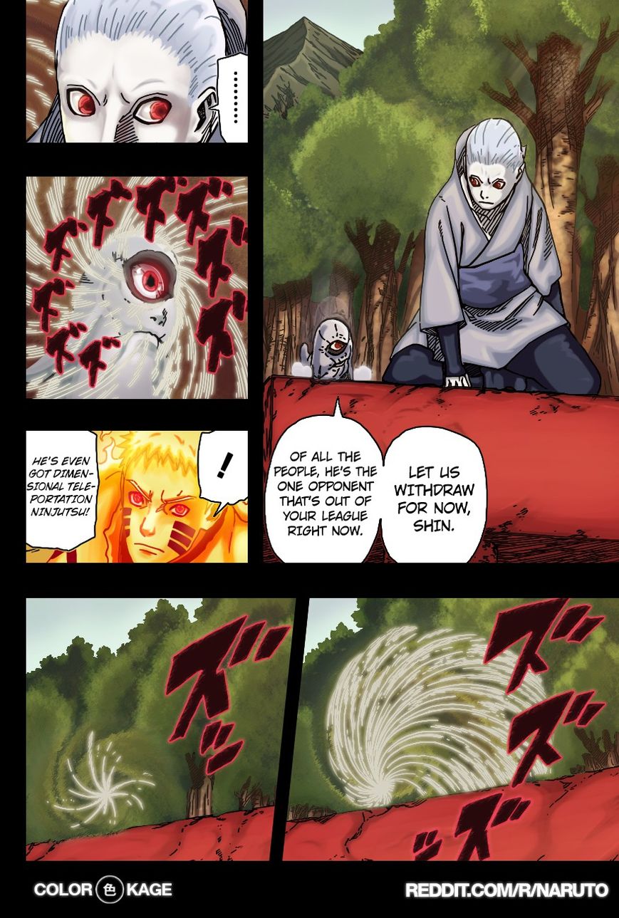 Naruto Gaiden: The Seventh Hokage Chapter 4.1 page 7 - Chapter 4.1 : Chance Meeting 2 (Full Color Version)