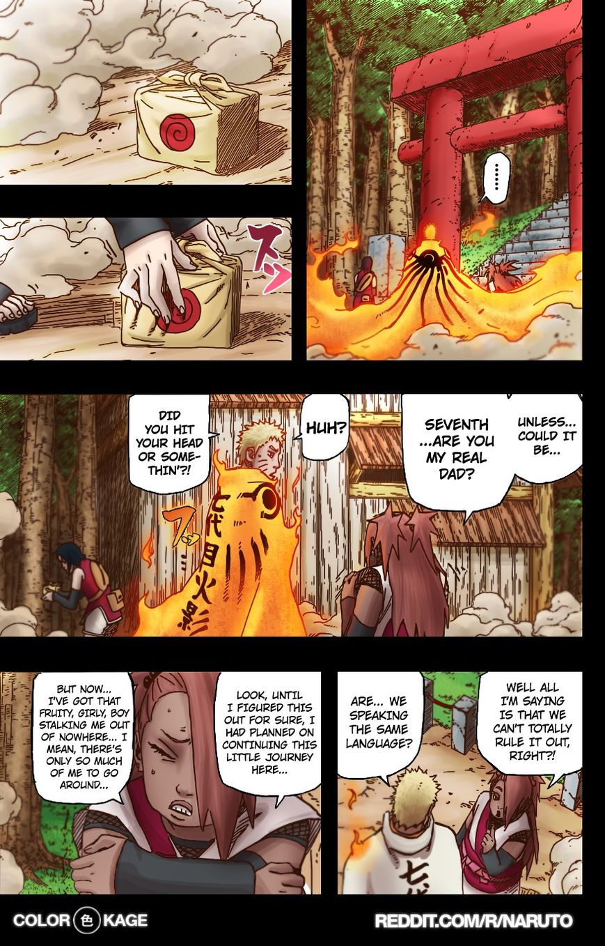 Naruto Gaiden: The Seventh Hokage Chapter 4.1 page 8 - Chapter 4.1 : Chance Meeting 2 (Full Color Version)