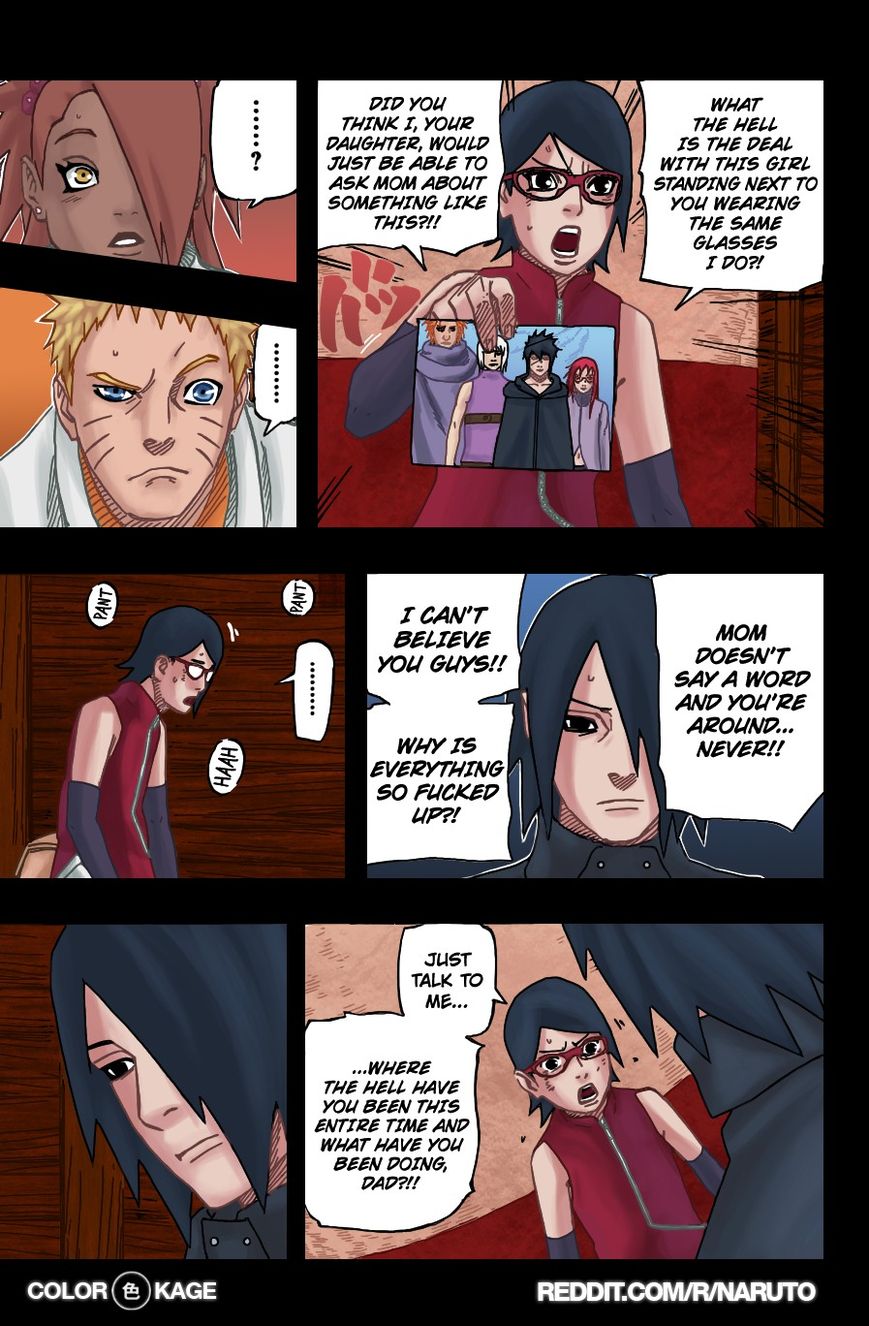 Naruto Gaiden: The Seventh Hokage Chapter 5.1 page 10 - Chapter 5.1 : The World To Come (Full Color Version)