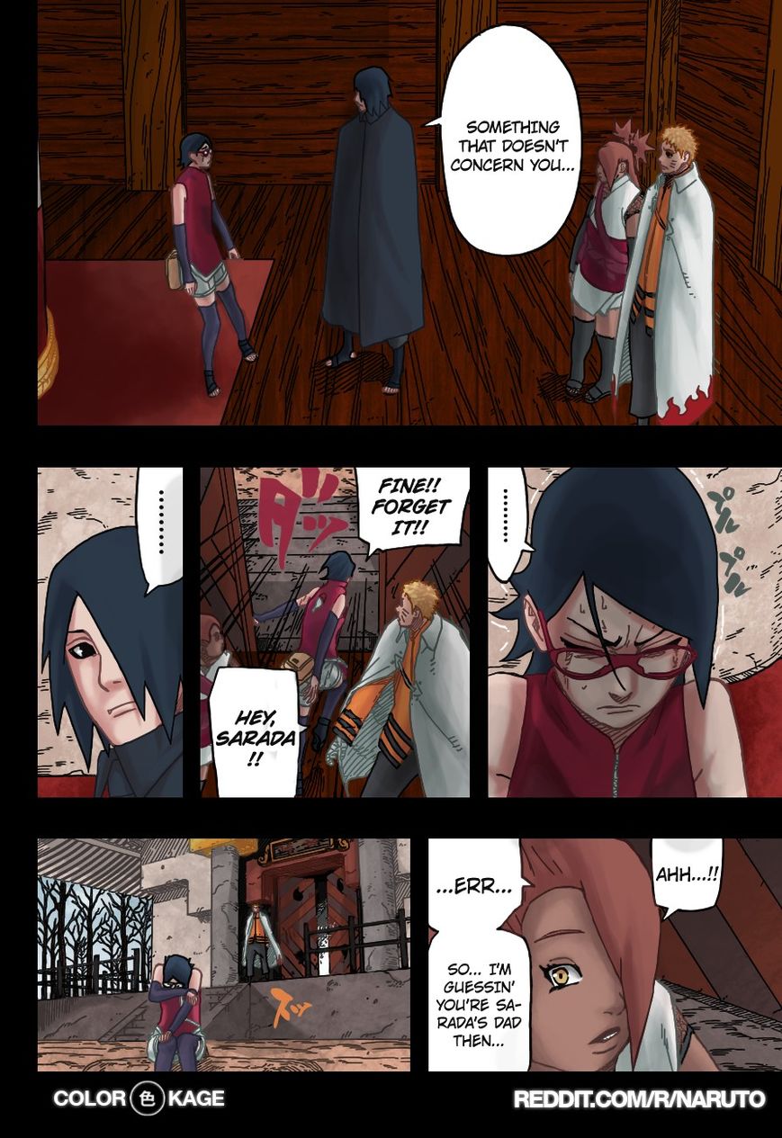 Naruto Gaiden: The Seventh Hokage Chapter 5.1 page 11 - Chapter 5.1 : The World To Come (Full Color Version)