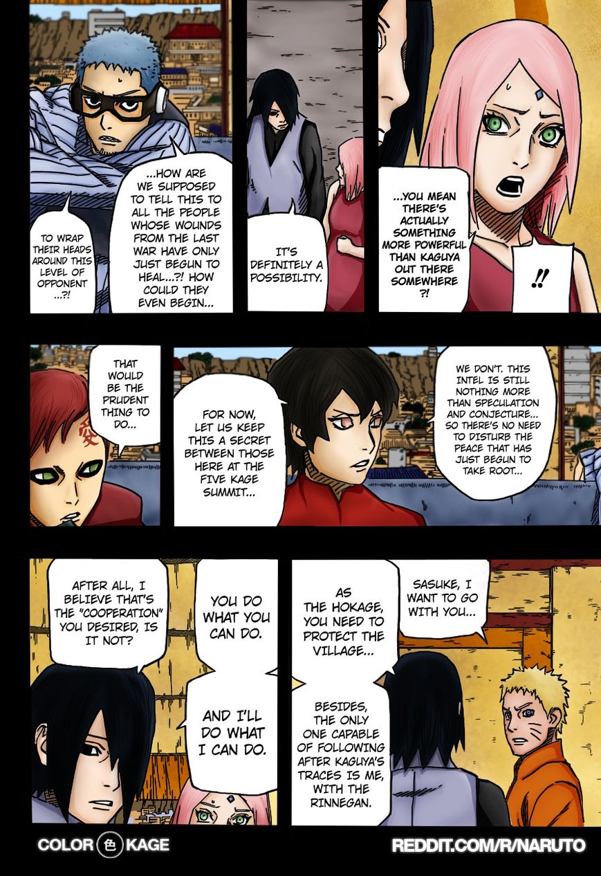 Naruto Gaiden: The Seventh Hokage Chapter 5.1 page 13 - Chapter 5.1 : The World To Come (Full Color Version)